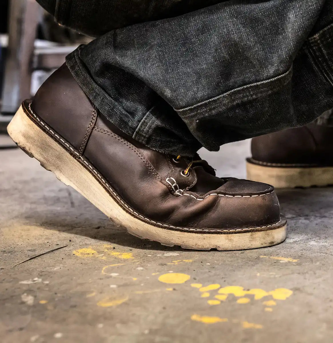 Bull Run Moc Toe 6" Brown ST