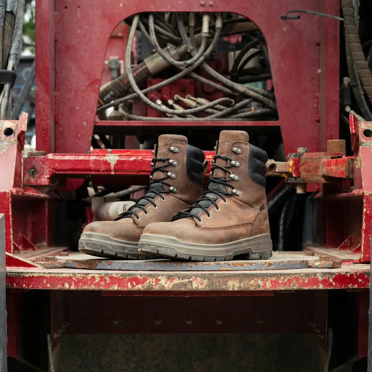 Men's Ground Control 8" Brown ST
