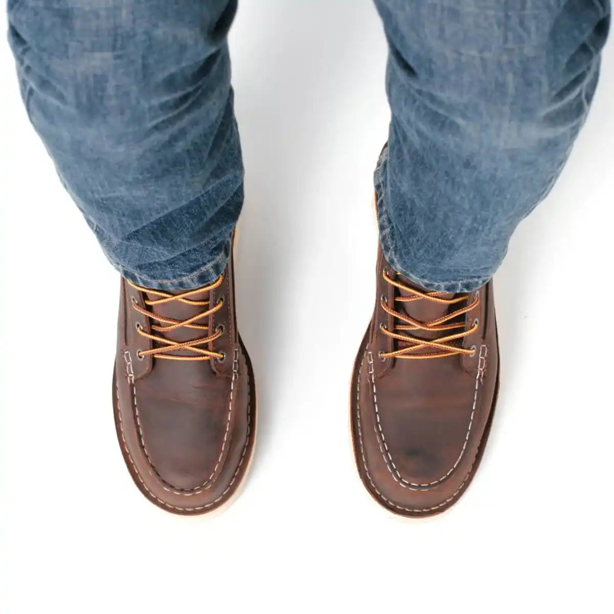 Bull Run Moc Toe 6" Black ST